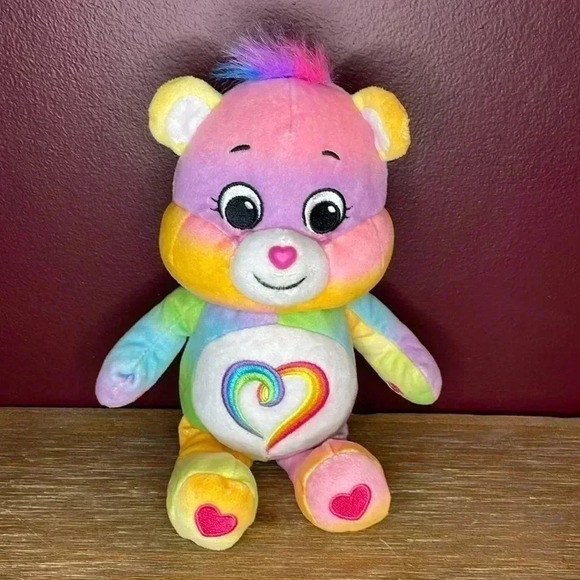 Care Bear Rainbow Heart Togetherness 10” - Picture 1 of 12
